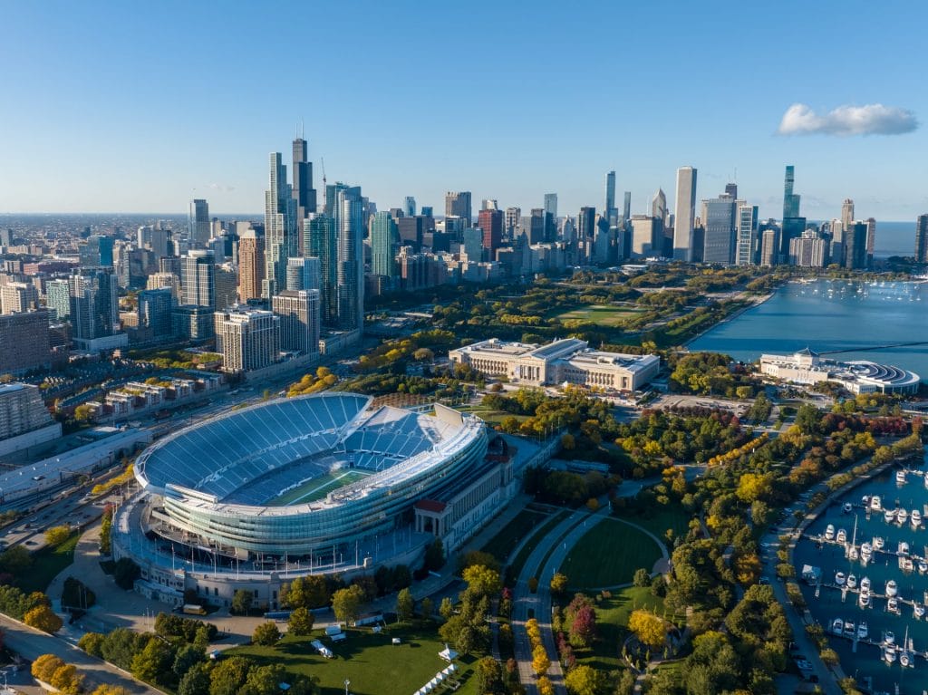Chicago Bears Suites Taking Care Of Business